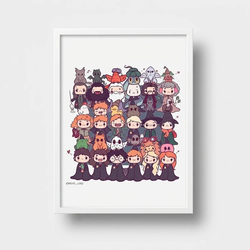 تابلو مدل هری پاتر Harry Potter کد LA-G10602