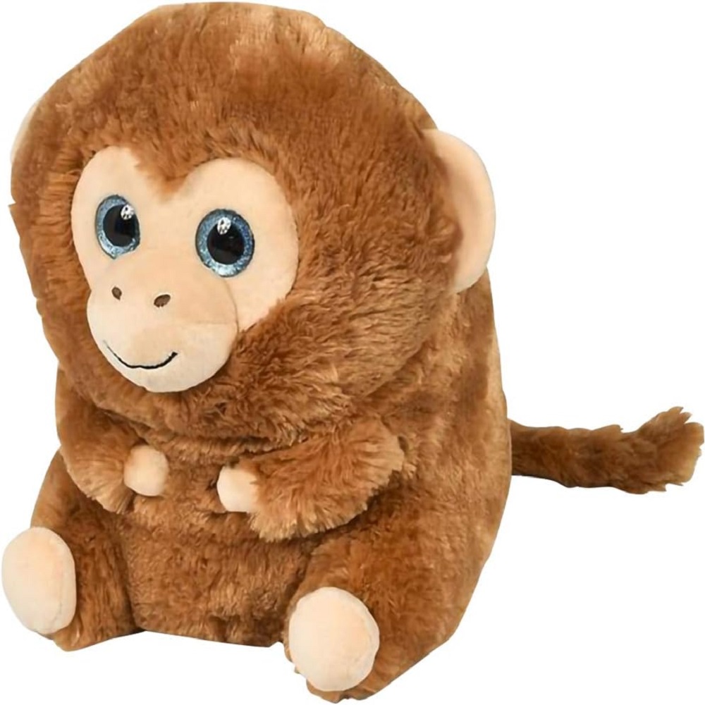 عروسک طرح میمون مدل Belly Buddy Monkey کد SZ13/1112 ارتفاع 22 سانتی‌متر
