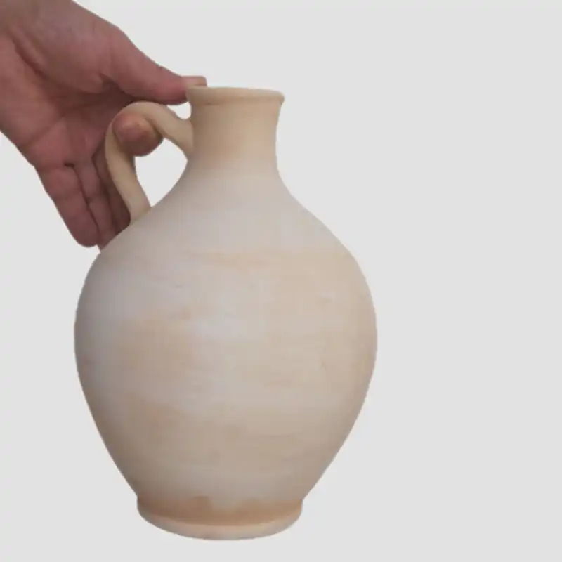 کوزه سفالی مدل لب صاف کد JKM-MM2