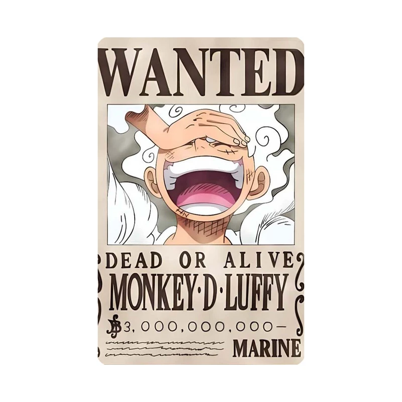 استیکر کارت مدل انیمه طرح وان پیس مانکی دی لوفی one piece Monkey D Luffy کد 4877