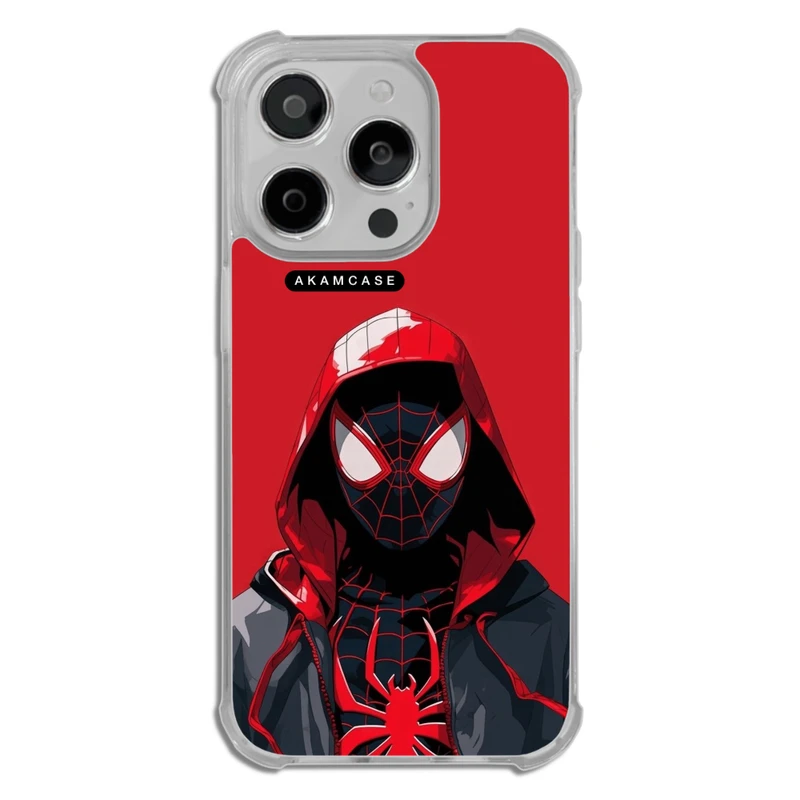 کاور آکام مدل AMC-WTA14PRO-SPIDER MAN8 مناسب برای گوشی موبایل اپل iPhone 14 Pro