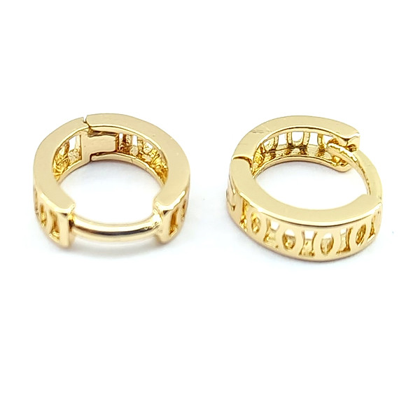 گوشواره دخترانه ژوپینگ مدل نگین کد 3011