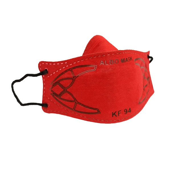 ماسک تنفسی اونلی یو سه بعدی کودک اونلی یو  مدل آلبو ماسک Spc-clr 666 بسته 20 عددی