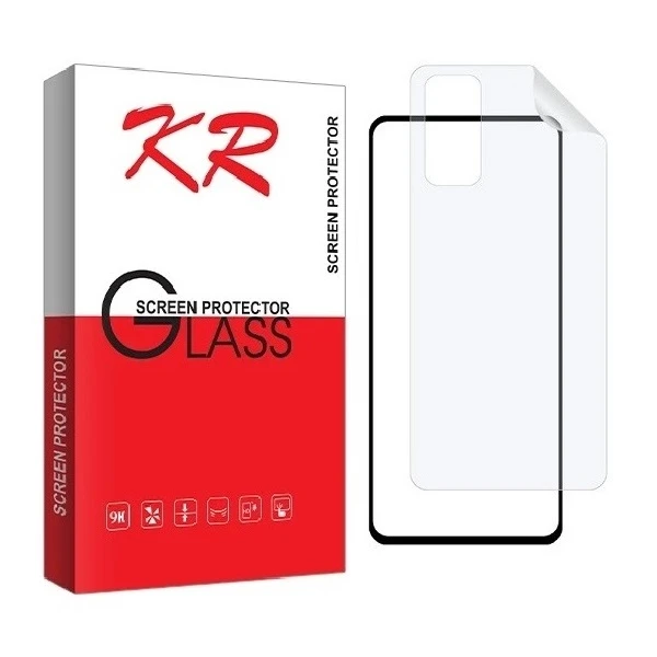 محافظ صفحه نمایش کی آر مدل 2FN مناسب برای گوشی موبایل سامسونگ Galaxy S20 FE 2022 به همراه محافظ پشت گوشی