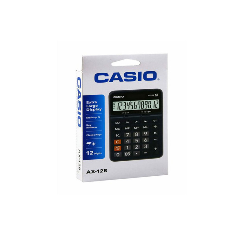 ماشین حساب کاسیو مدل AX-12B