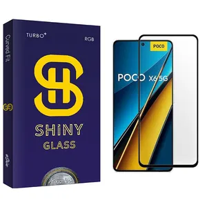 Atouchbo Shiny FullGlue Screen Protector For LG poco x6