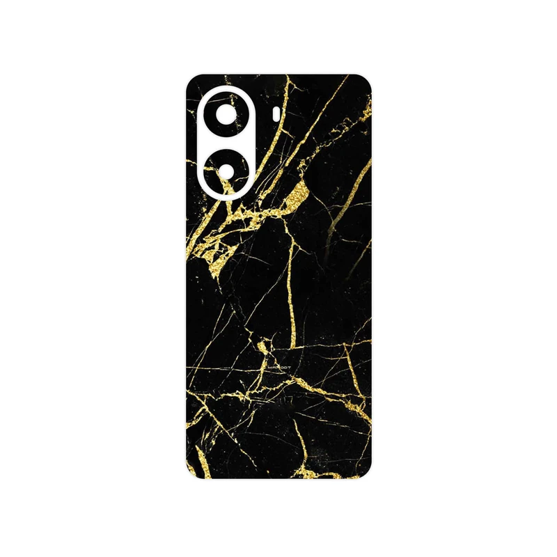 برچسب پوششی ماهوت مدل Graphite_Gold_Marble مناسب برای گوشی موبایل شیائومی Poco X7 Pro