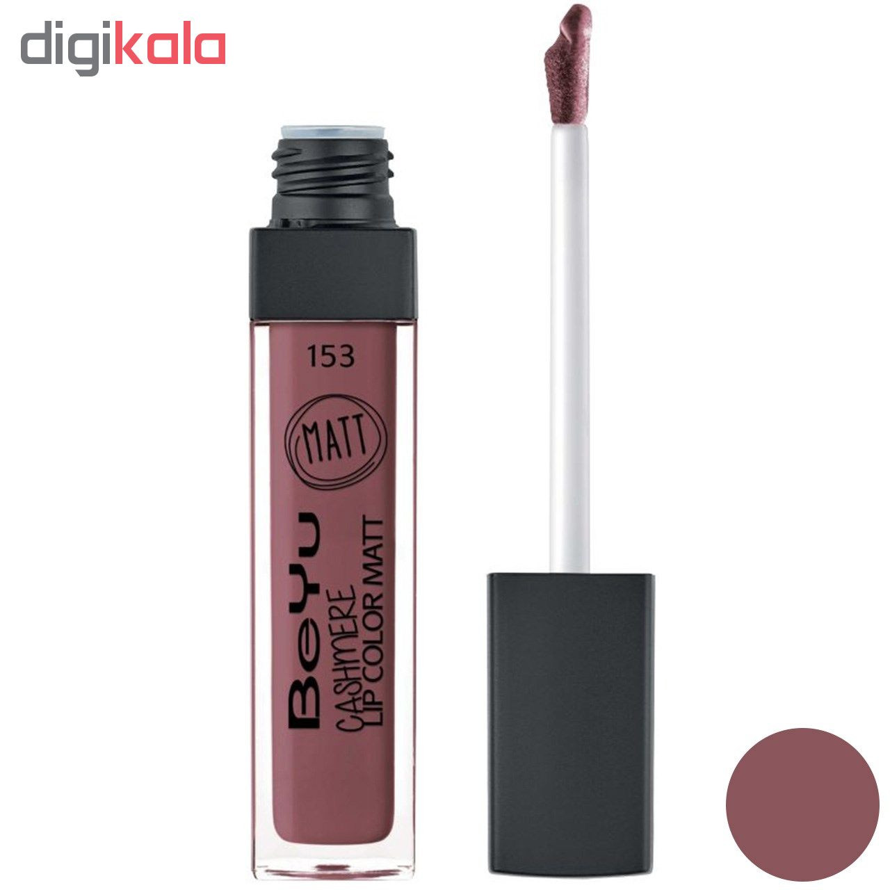 رژ لب مایع بی یو سری Cashmere Lip Color Matt شماره 153