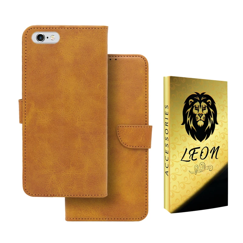کیف کلاسوری لئون مدل Bors Oro مناسب برای گوشی موبایل اپل iPhone 6s