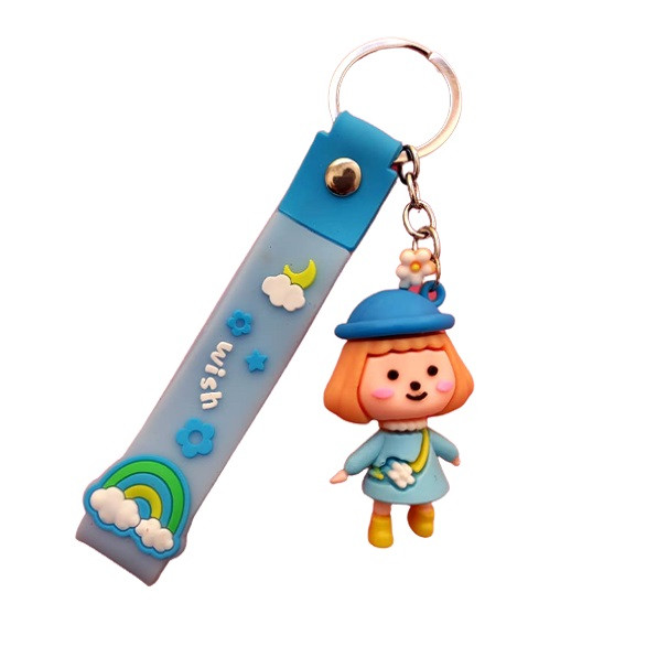 جاکلیدی دخترانه مدل رنگین کمان کد 001 جاکلیدی دخترانه مدل رنگین کمان کد 001