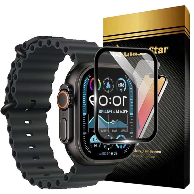 محافظ صفحه نمایش گلس استار مدل GWPM مناسب برای ساعت هوشمند اپل واچ Watch Ultra 3 49mm