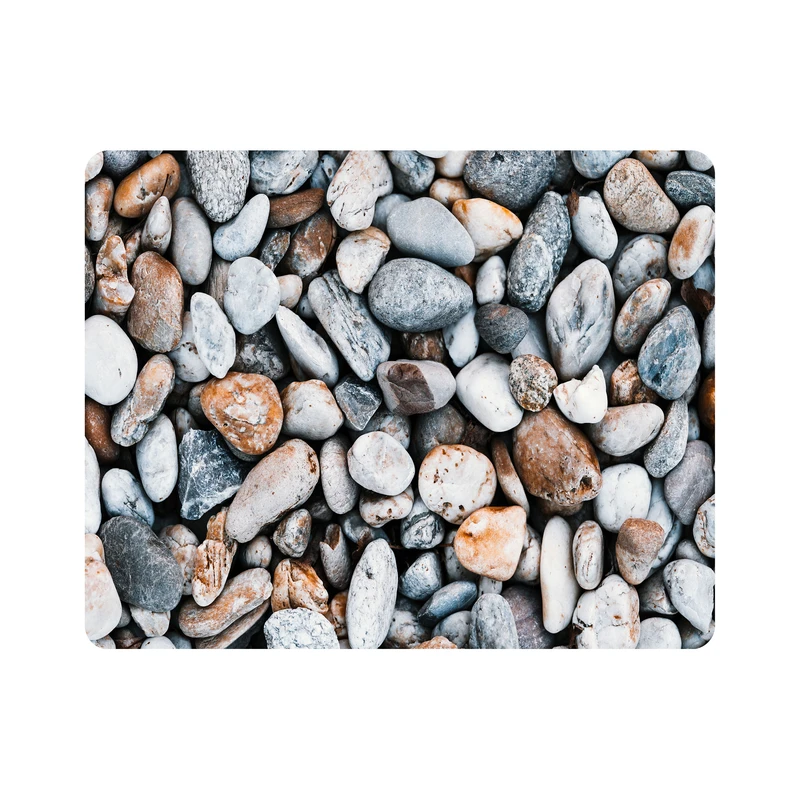 ماوس پد اطلس آبی طرح سنگ رودخانه مدل T1822