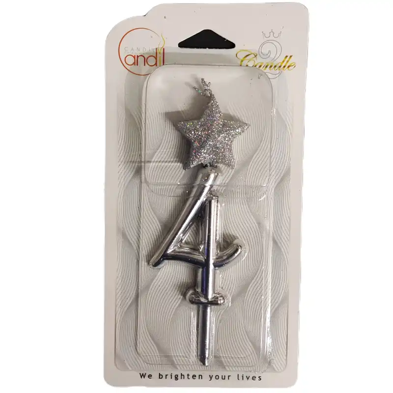 شمع تولد مدل عدد 4