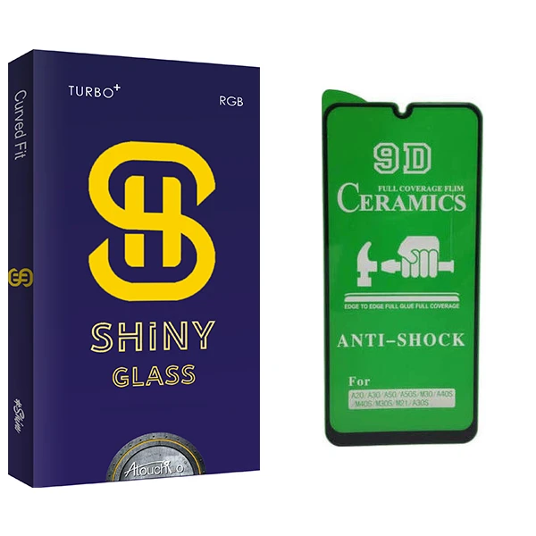 محافظ صفحه نمایش سرامیکی آتوچبو مدل Shiny Glass مناسب برای گوشی موبایل سامسونگ Galaxy A20/A50/A30/A50s/A30s