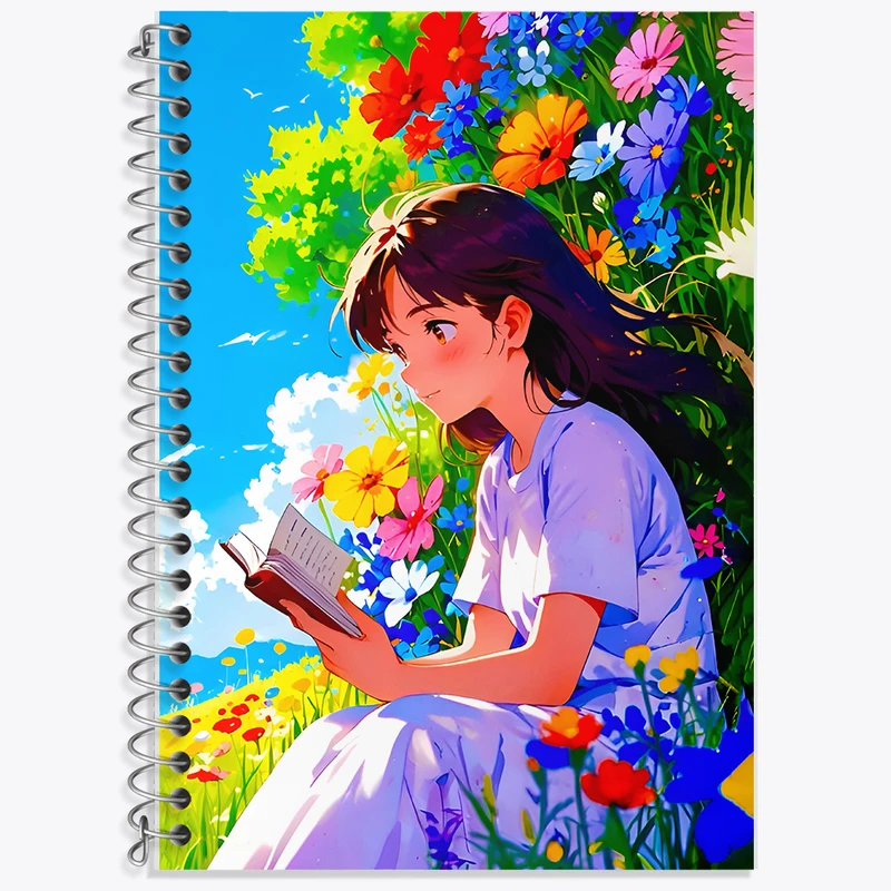 دفتر لغت 50 برگ خندالو طرح دخترانه کد F6645