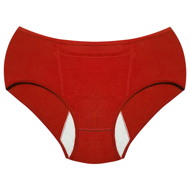 شورتکس زنانه ماییلدا مدل دو لایه جیب دار کد 5050 رنگ قرمز