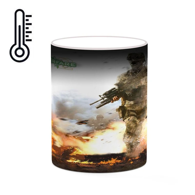 ماگ حرارتی کاکتی مدل بازی Call Of Dutyː Modern Warfare 2 کد mgh27866