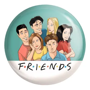 پیکسل خندالو طرح سریال فرندز  Friends کد 3911 مدل بزرگ