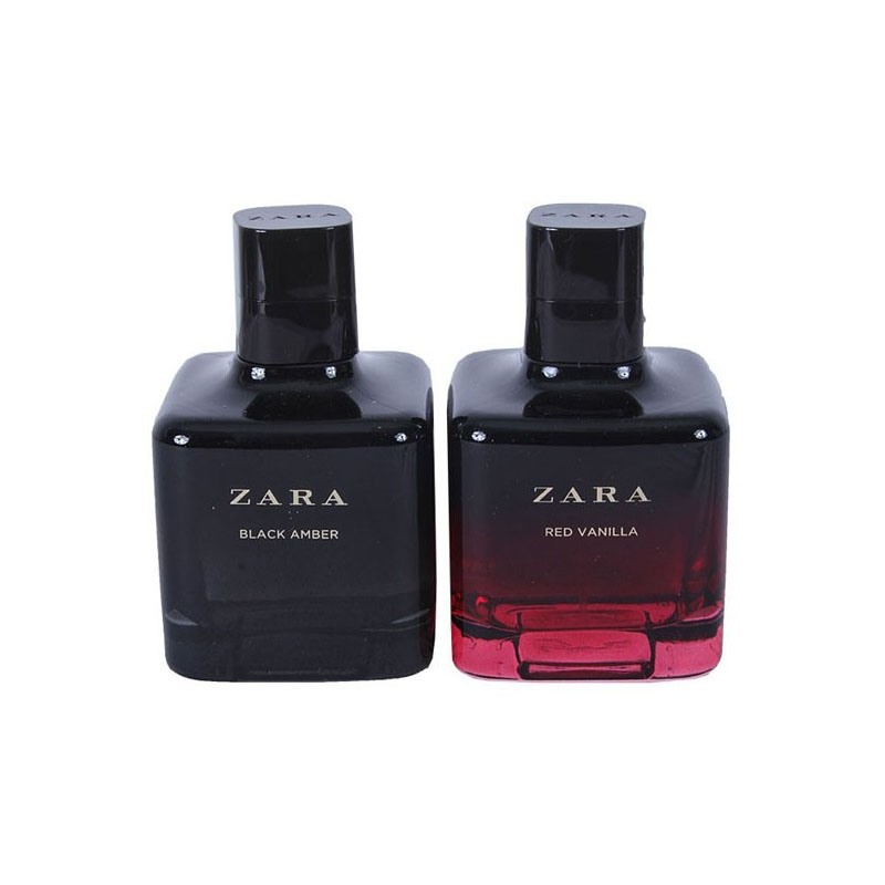 ست ادو تولیت زارا مدل RED VANILLA & BLACK AMBER حجم 90 میلی لیتر بسته 2 عددی