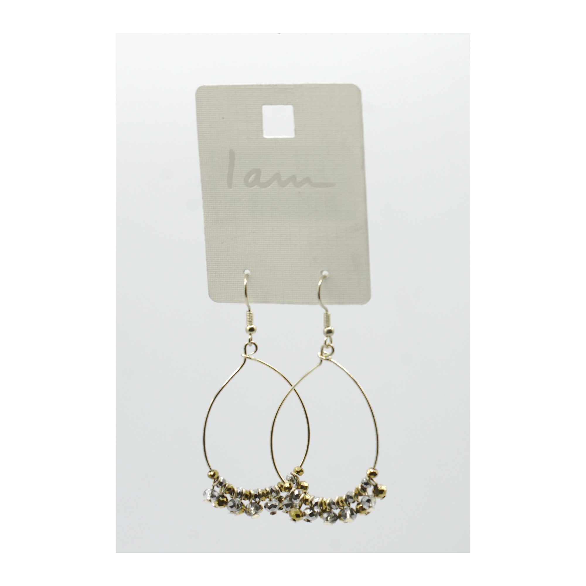 گوشواره زنانه آی ام مدل tiny gold گوشواره زنانه آی ام مدل tiny gold