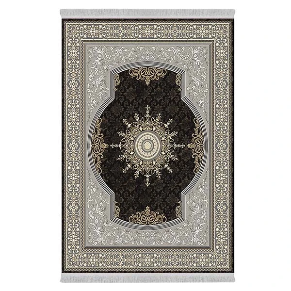 فرش پارچه‌ای دفه مدل فرشینه طرح مدرن کد 449