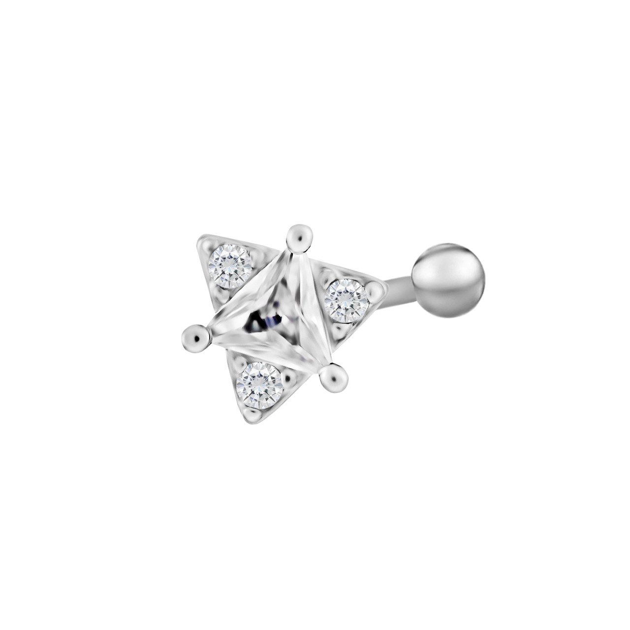 پیرسینگ گوش زنانه اقلیمه مدل HS130 پیرسینگ گوش زنانه اقلیمه مدل HS130