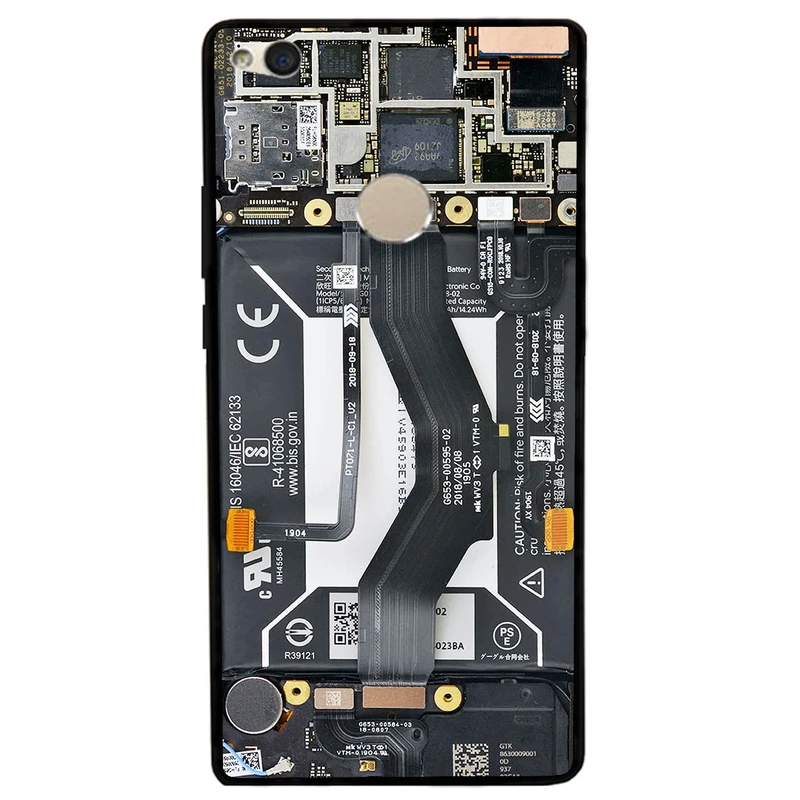 کاور مگافون طرح برد موبایل مدل 8004 مناسب برای گوشی موبایل آنر 8 Lite       