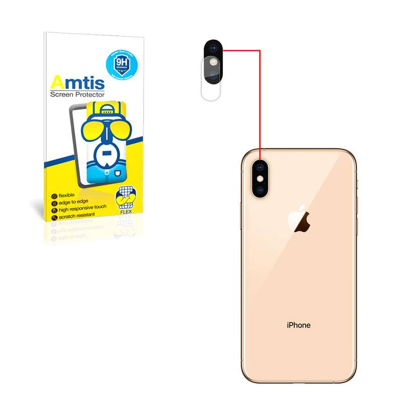 محافظ لنز دوربین امتیس مدل iphone xs مناسب برای گوشی موبایل اپل IPHONE XS
