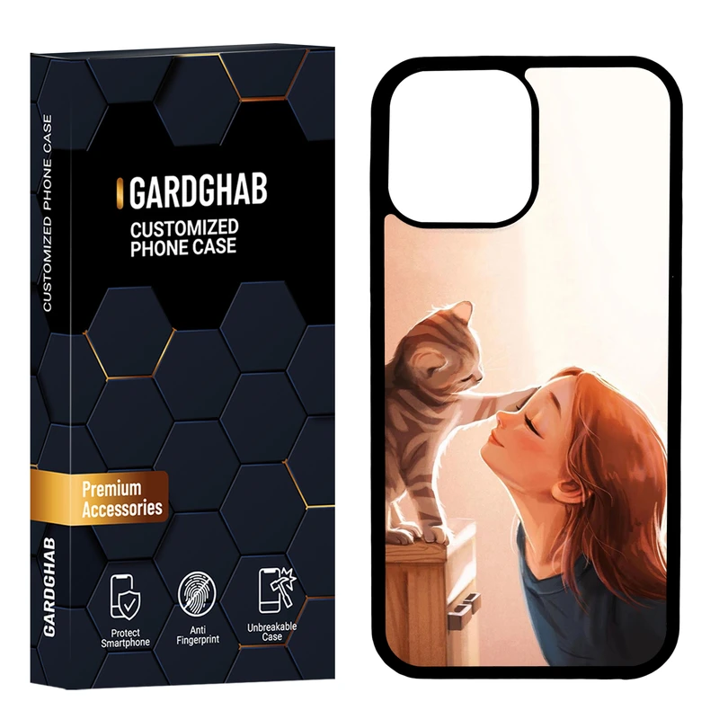 کاور گارد قاب مدل دور ژله ای دخترانه مناسب برای گوشی موبایل اپل iPhone 13 Promax