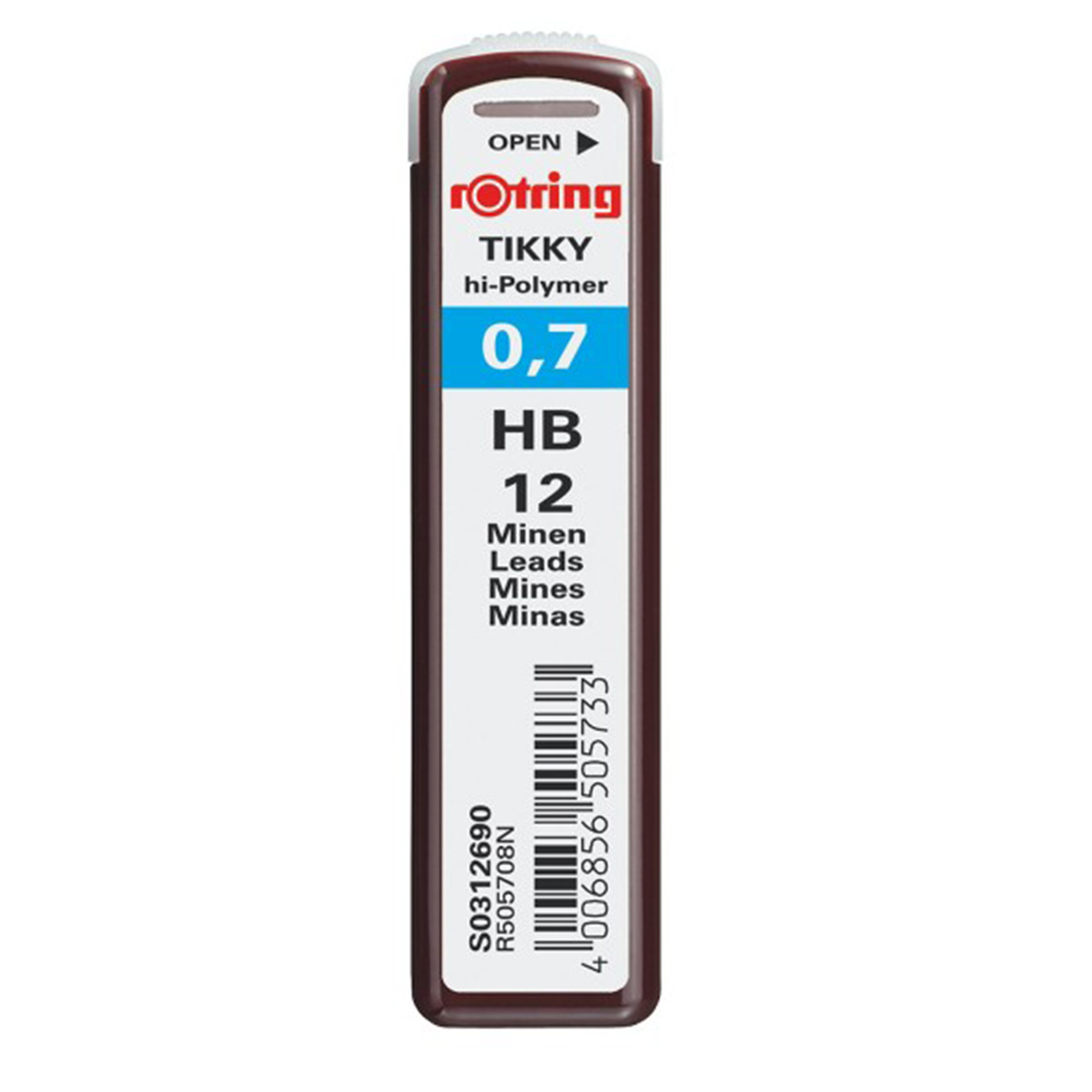 نوک مداد نوکی 0.7 میلی متری روترینگ مدل hi-polymer نوک مداد نوکی 0.7 میلی متری روترینگ مدل hi-polymer
