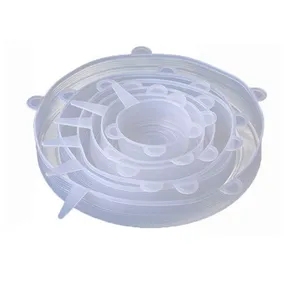 درپوش ظرف مدل KRD HOME مجموعه 6 عددی