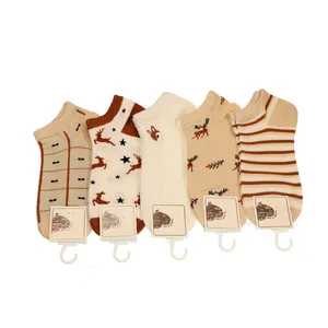 جوراب دخترانه کد 01044 بسته 5 عددی