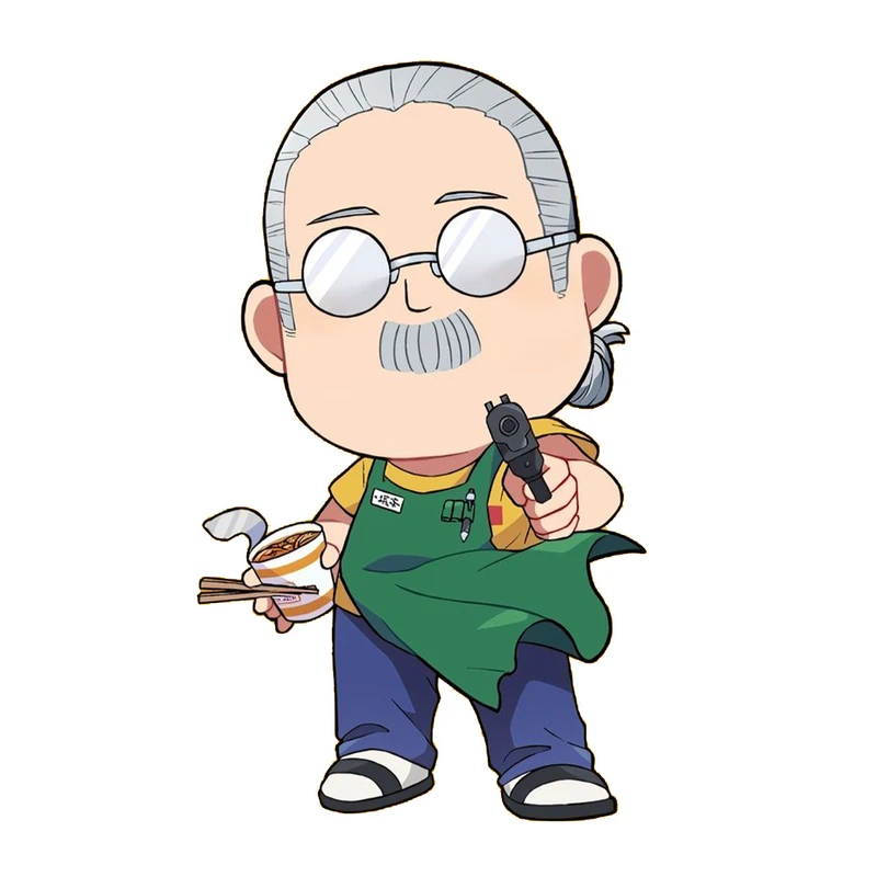 استیکر لپ تاپ و موبایل مدل انیمه طرح روزگار ساکاموتو کد 5633