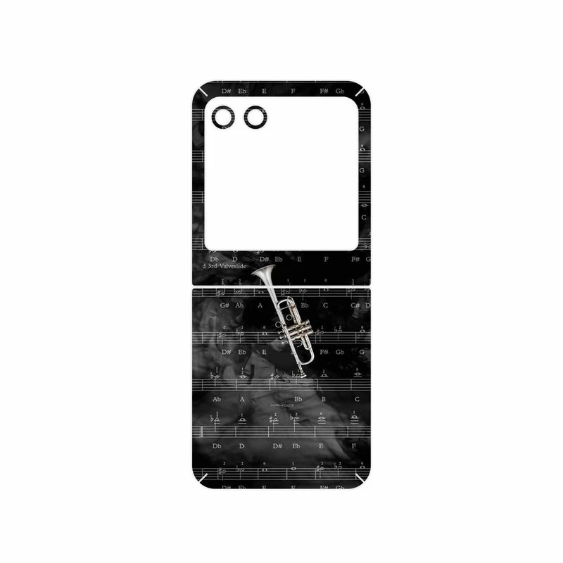 برچسب پوششی ماهوت مدل Trumpet مناسب برای گوشی موبایل موتورولا Razr 40 Ultra