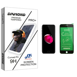 JF Diamond glass Ceramics Screen Protector For Apple iPhone 8 Plus اپل