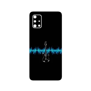 MAHOOT Electric Guitar Cover Sticker for Samsung Galaxy A71