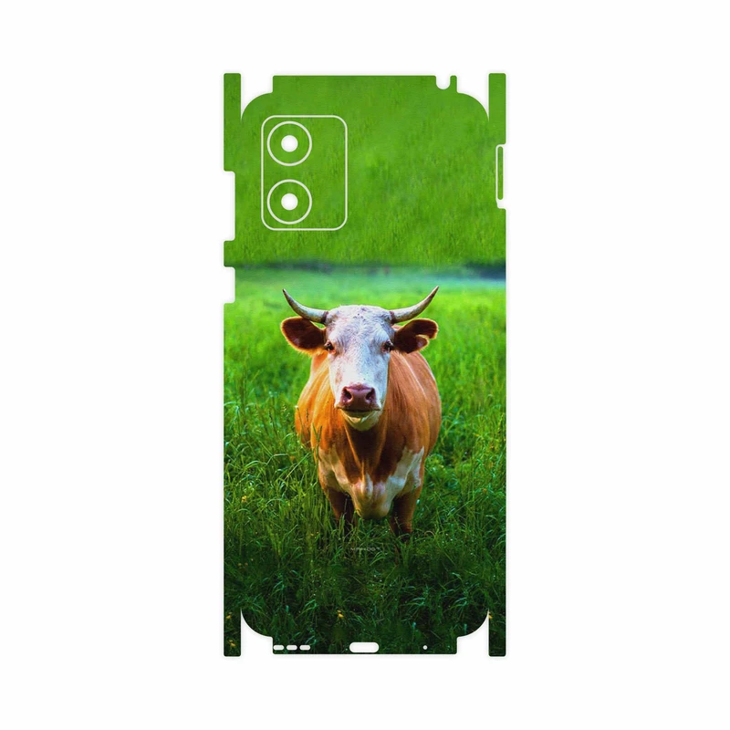 برچسب پوششی ماهوت مدل Cow-FullSkin مناسب برای گوشی موبایل موتورولا Moto E13