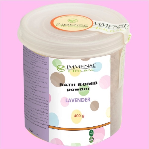 کوکتل پودری ایمنس هربال مدل Lavender وزن 400 گرم