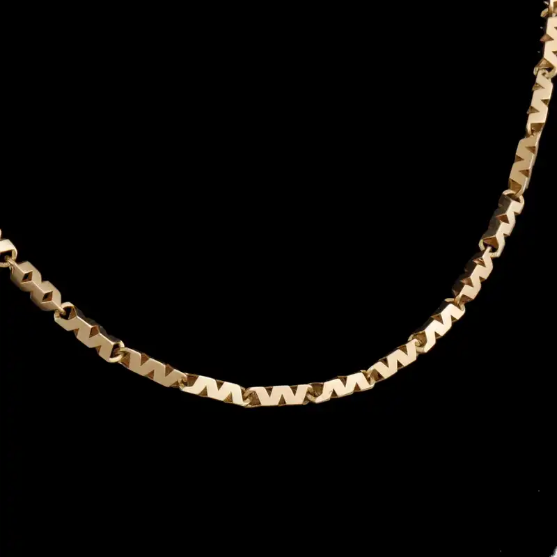 گردنبند طلا 18 عیار زنانه صلاحی گلد مدل 15266