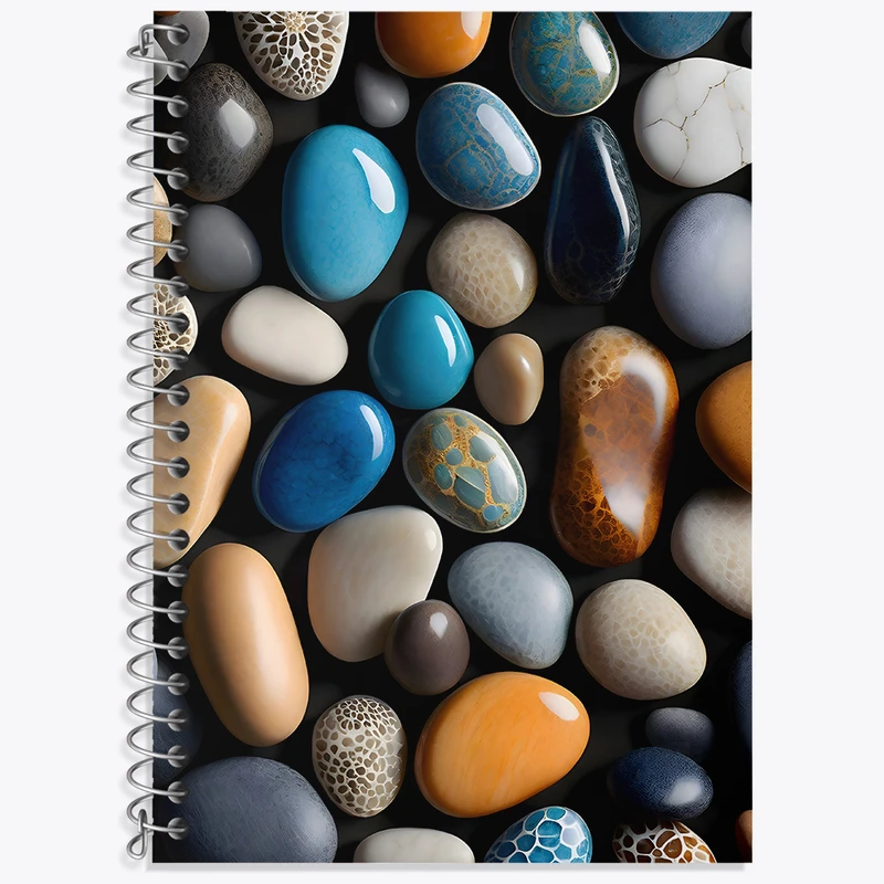 دفتر لغت 50 برگ خندالو طرح پترن سنگ کد N5467