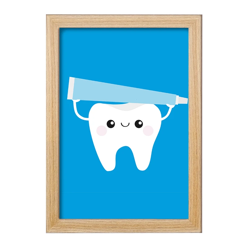 تابلو خندالو مدل دندان و دندان پزشکی کودکانه کد 36741