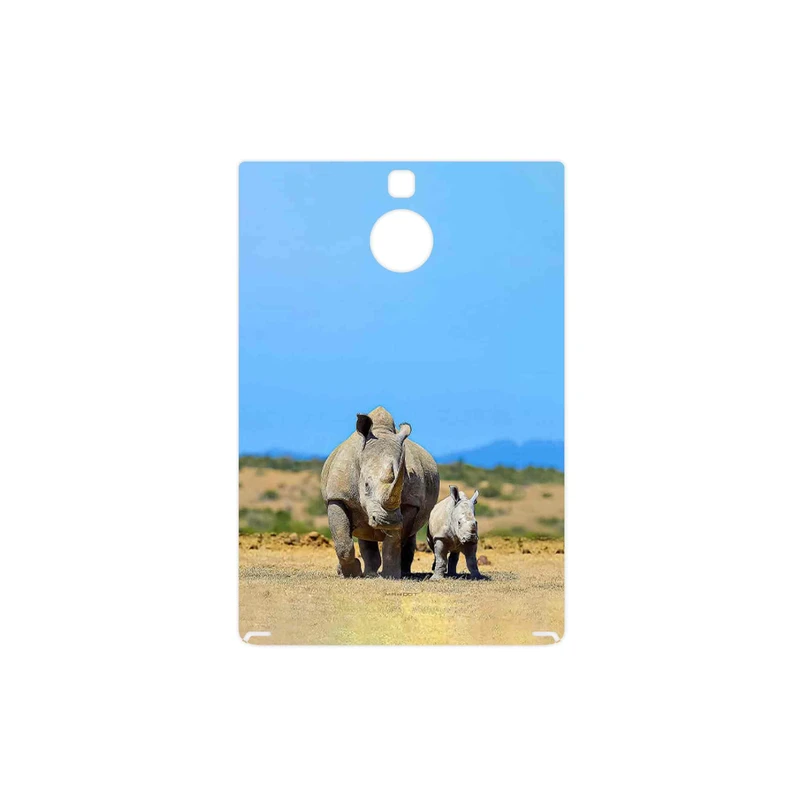برچسب پوششی ماهوت مدل Rhino مناسب برای گوشی موبایل بلک بری Passport Silver Edition