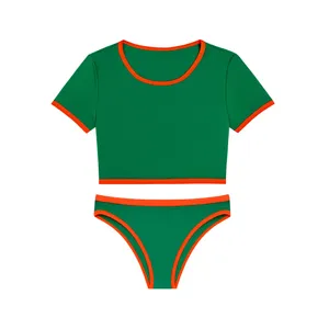 ست نیم تنه و شورت ورزشی زنانه مدل FF1302