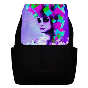 کوله پشتی دخترانه طرح Cubical Girl مدل G21