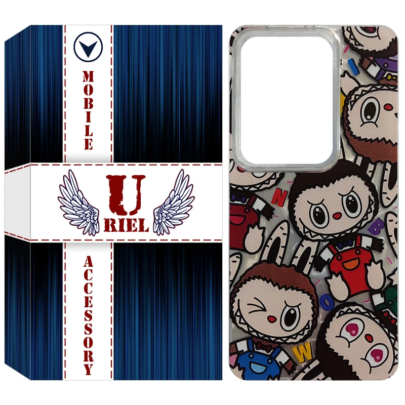 کاور یوریل مدل HLG طرح عروسک های لبوبو مناسب برای گوشی موبایل شیائومی Redmi Note 14S