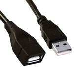  کابل افزایش طول USB 2.0 تی سی تراست مدل TC-U2CF30 طول 3 متر