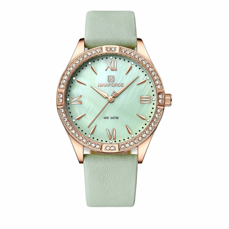 ساعت مچی عقربه ای زنانه نیوی فورس مدل nf5038 ساعت مچی عقربه ای زنانه نیوی فورس مدل nf5038