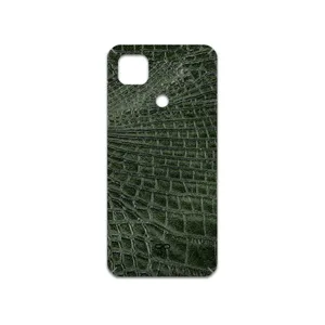 MAHOOT Green-Crocodile-Leather Cover Sticker for Xiaomi Redmi 9 Activ