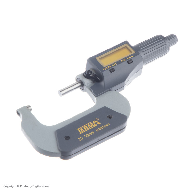 میکرومتر دیجیتال ترما کد 7102550 گستره 50-25 میلیمتر