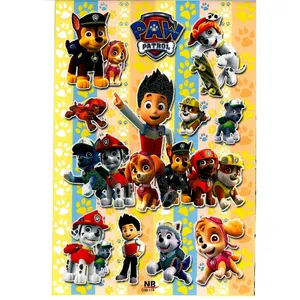 استیکر  کودک مدل سگ های نگهبان کد NB 119